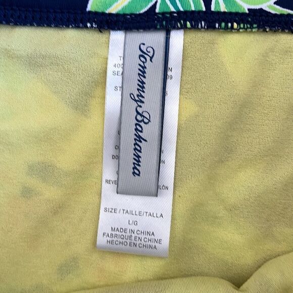 Tommy Bahama Sun Lilies Side Shirred Hipster Swim Bottoms Lrg - Picture 4 of 6